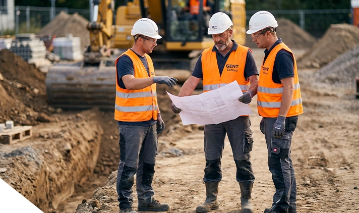 Tiefbau in Blomberg Erdarbeiten Kanalbau und Pflasterbau