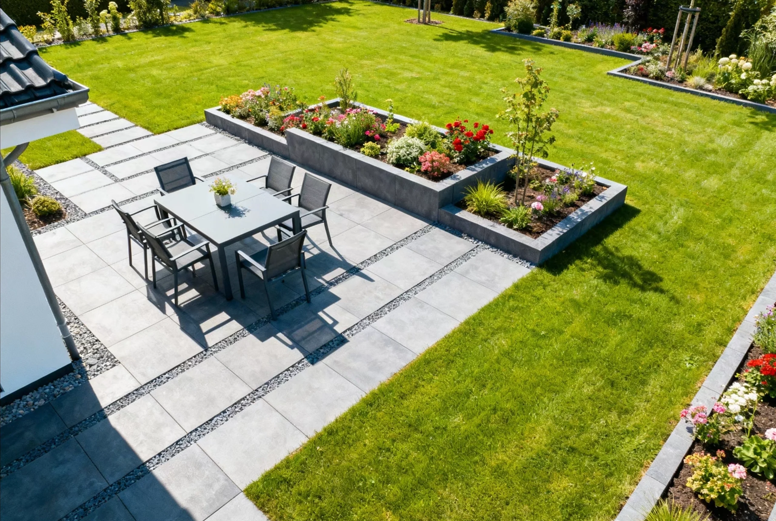 Garten- und Landschaftsbau für Außenanlagen in Blomberg – Gent Tiefbau